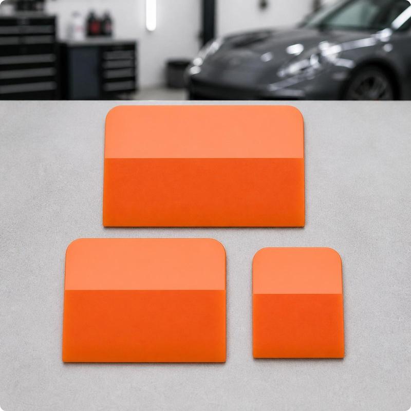 3 Pieces Car Wrap Squeegee Scratch-Resistant PPF tallation Squeegee