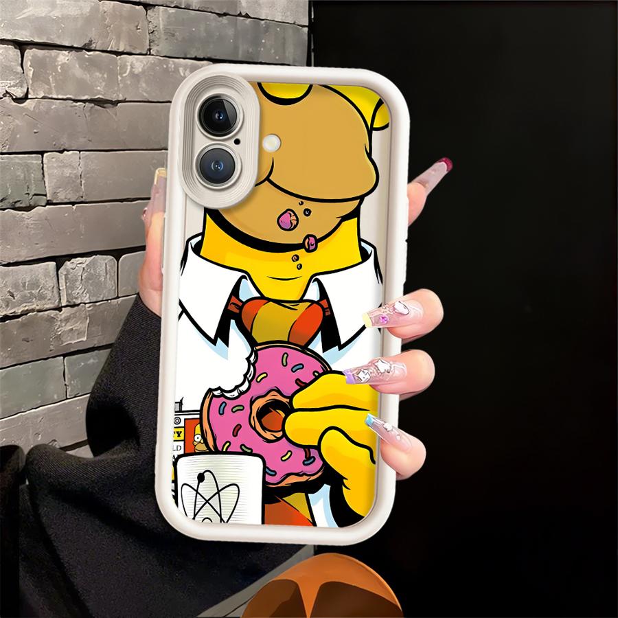 Чехол для телефона S-simpsons для Apple iPhone 17 Pro Max 12 15 Air 13 Mini 14 Plus XR 11 XS 16 16e