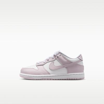 Kids' Sneakers Nike Dunk Low White Light Violet (PS) White/Light Violet/Light Violet
