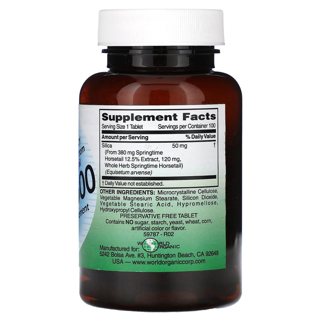 Silica 500, 100 tablets (50 mg per tablet)