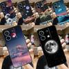 Чехол Луна Звезды Космос Для Xiaomi Redmi Note 11 9 10 12 13 Pro Plus 9S 10S 11S 12S Remdi 13 12 C 9C 10C