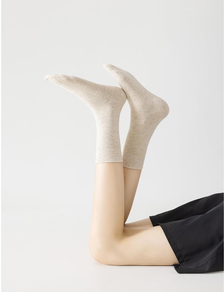 Термо Теплые повседневные кроссовки Цветной запах для всех Для школы 5 [AOIREMON] Женские носки, простые, плотные, не душные, женские носки, стильные, милые,