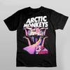 Винтажная футболка группы Arctic Monkeys, альбом, тяжелый хлопок, черная, свободная и дышащая, мужская и женская одинаковая, с круглым вырезом, из чистого хлопка