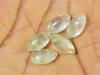 9Cts. Натуральный зеленый пренит кабошон маркиз драгоценный камень 05 шт. лот 5X12MM RQ-1931