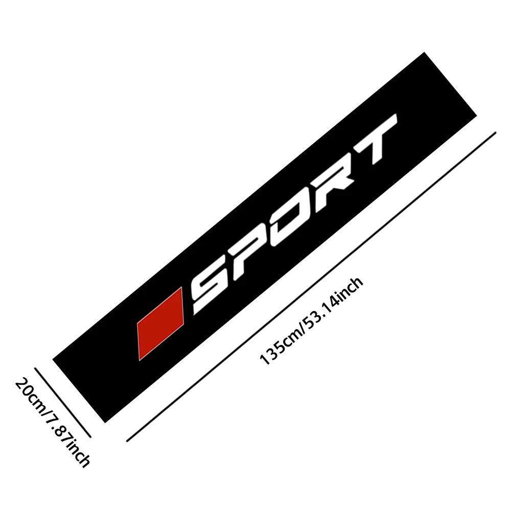 Наклейка на лобовое стекло автомобиля, самоклеящаяся, с защитой от УФ-лучей, устойчивая к царапинам, прочная, декоративные наклейки для автомобиля, персонализированные аксессуары