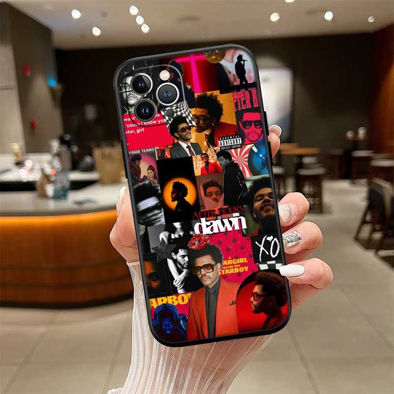 RE60 The Weeknd New High-End Shell Phone Case for iPhone SE X XS XR 16E 17 11 Pro Max 8 7 6 6s Plus Air