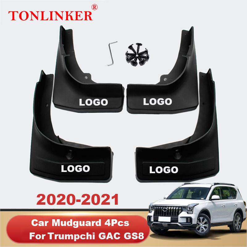 TONLINKER Mudguard For Trumpchi GAC GS8 2017- Mud Flaps Mudguards Splash Guards Car Fender Mudflaps 4Pcs