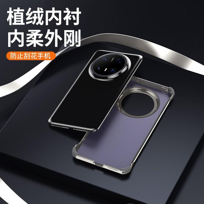 Aluminum Alloy Full Coverage Phone Case Mate 80 Pro Pura 90 Ultra Shockproof Slim Metal Bumper With Electroplating