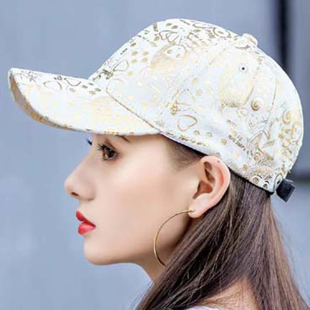 Adjustable Graffiti Baseball Cap American Style Sunshade Casquette Patterned Peaked Hat Men