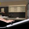 LED Indoor Night Light 30/40/50 Cm USB Plug Hand Wave Activation 5W/6W/7W Bright Lamp Bar for Counters,Sinks,Wardrobes,Desks