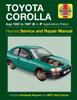 Книга Toyota Corolla Petrol (Aug 92 - 97) Haynes Repair Manual : 92-97
