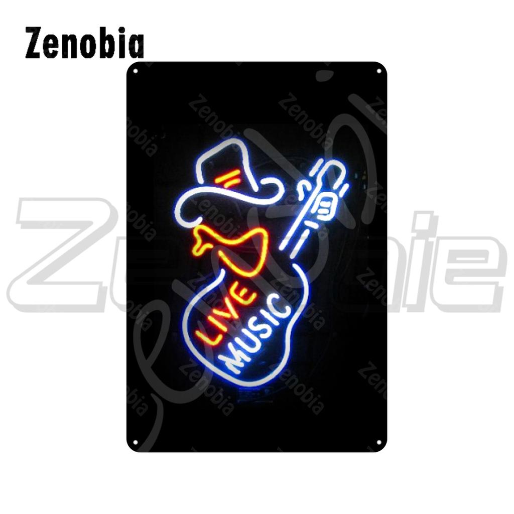 Металлический настенный декор с подсветкой, жестяные вывески, винтажная табличка, портрет с изображением кофе, вина, пива и живой музыки, металлический постер для домашнего декора