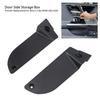 KIMISS Door Organizer Door Side Storage Matte Door Handle Armrest Tray for W206 Tray, 2-Piece Box, Black, Anti-Shock, Anti-Slip C-Class