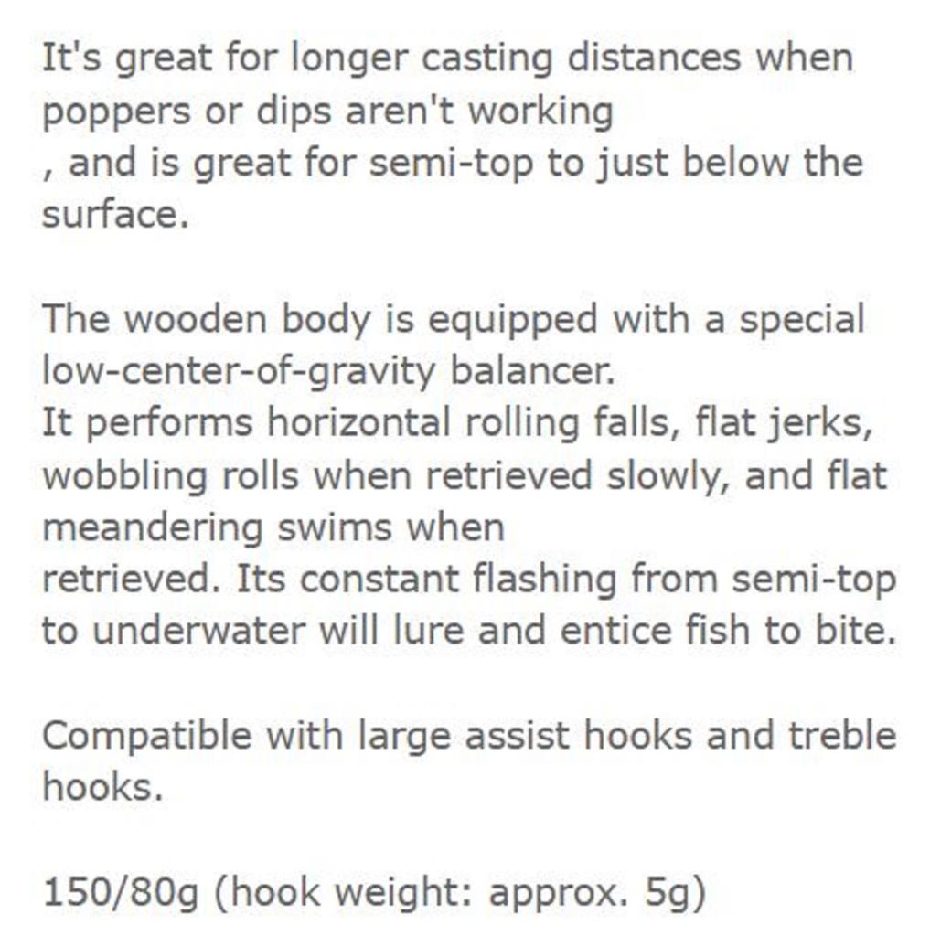 Guston Lures Tuna Pen TP 150/80 Grams Floating Lure 03 (3003)