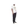adidas Футболка с коротким рукавом Originals Letter Logo Print Round Neck, свободная, мужская, белая IS2894