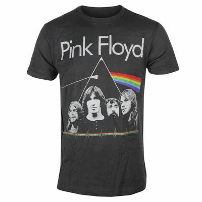 Pink Floyd Футболка унисекс для взрослых DSOTM Band & Pulse