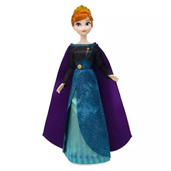 Disney Anna Classic Doll 2021 with Hairbrush Accessory Anna Classic Doll Frozen 2 11 / – – 1/2" [Used]