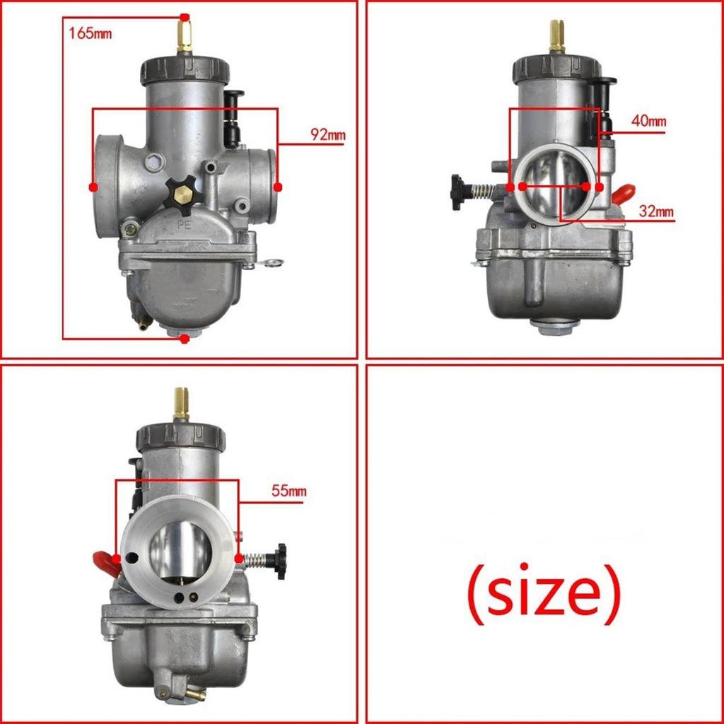 Карбюратор PE32 PE34 Карбюратор PWK KSR NSR Pe 200cc - 450cc Двигатель 2/4-тактный
