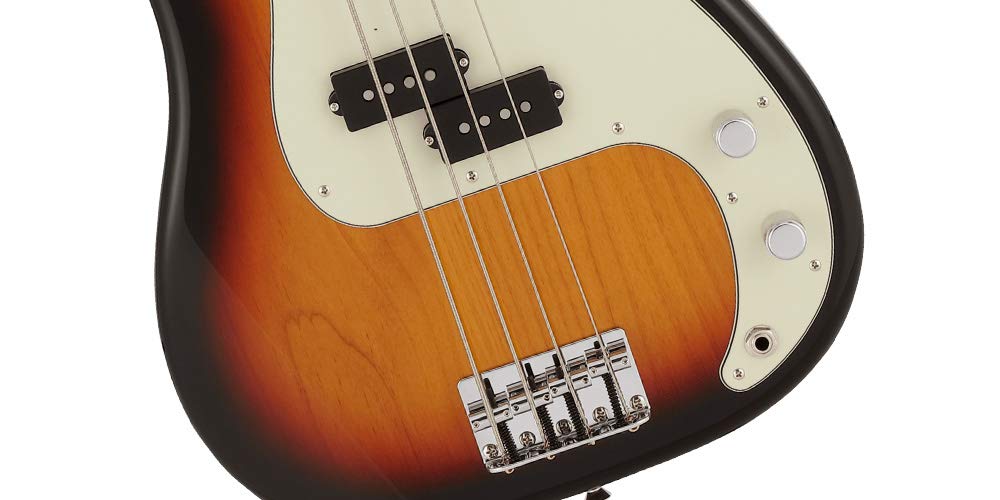 Fender Гибрид Fender Made in Japan II P Rosewood Sunburst Bass®, накладка на гриф, 3 цвета
