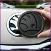 kypxb3 1Pcs 80/90/100MM Car Logo Front Hood Rear Trunk Emblem Styling For Skoda Octavia MK2 MK3 2 3 A7 Fabia Karoq Kodiaq Superb Rapid