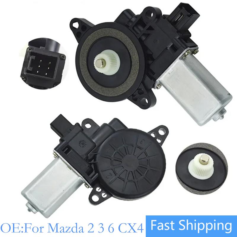 6-контактный мотор стеклоподъемника для Mazda 2 3 2008-2012 Mazda 6 2007-2016 Axela CX-4 CX-5 Стеклоподъемник D651-58-58X D651-59-58X