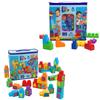 Mega Bloks (MEGA BLOKS) Mega Bloks for Ages 1 and Up - Play ABC, 30-Pack and 80-Pack Sets - 110-Piece Blocks, Educational and Learning Toy, Blue,