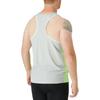 Adidas Adizero Promo Running Singlet Stripe Logo Print Quick-Dry Sports Жилет Мужской Топ Синий Серый HZ2548