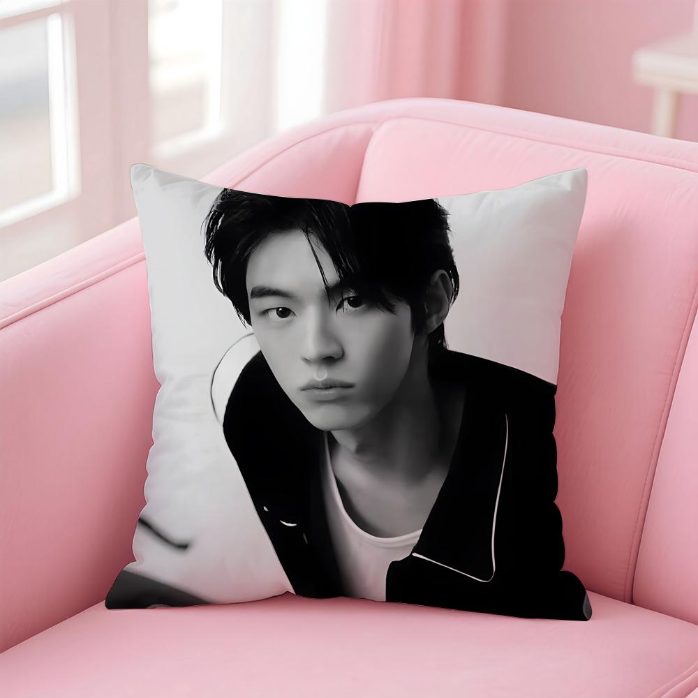 actor fresh DDohoon Cushion Cover Pillow Case Soft Skin Friendly Fabric Concealed Zipper