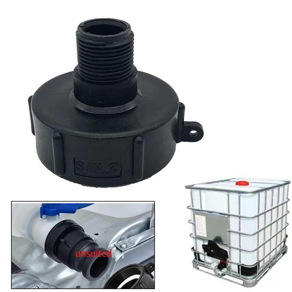 Для садового шланга адаптер дренажный адаптер черный материал HDPE