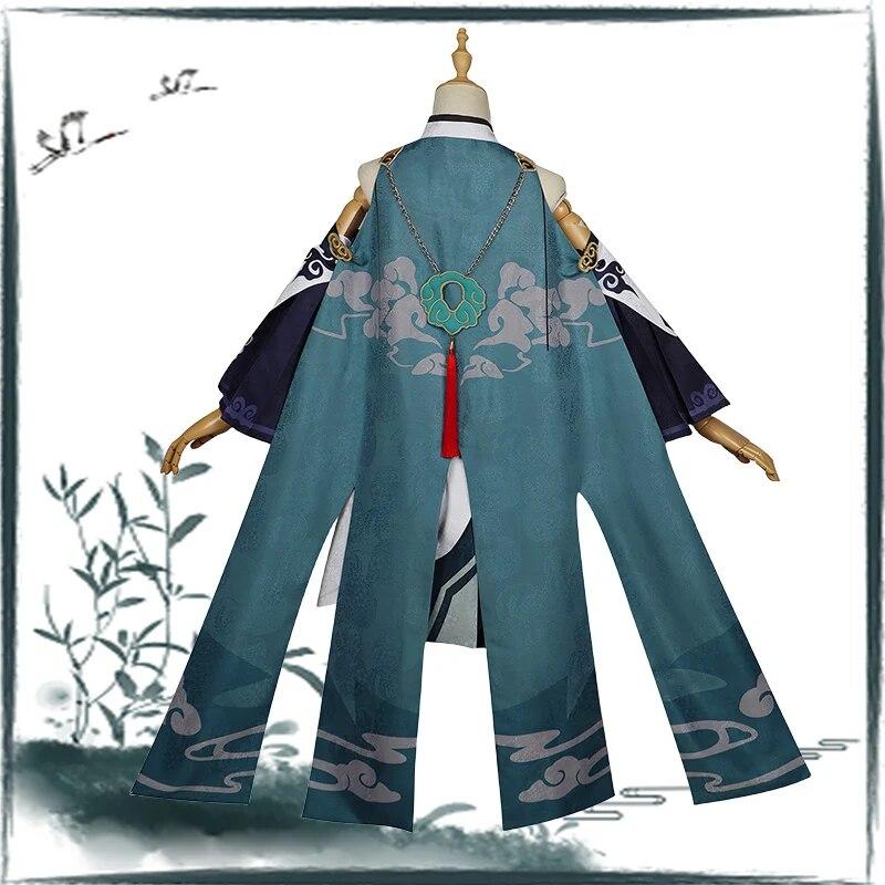 Fu Hua Косплей Игра Honkai Impact 3rd Косплей Костюм Fu Hua Парик Костюм Китайский Стиль для Женщин Платье Хэллоуин Карнавальный Костюм