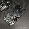 Серебристый защитный чехол Naruto для iPhone 14 Pro/13/11 Pro Max (Яблоко 15)