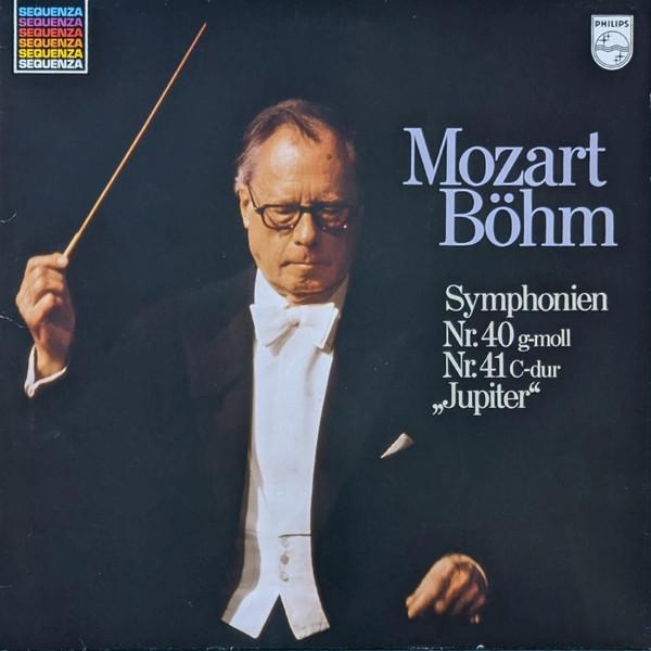 LP Record WOLFGANG AMADEUS MOZART, KARL BÖHM - Symphonien Nr. 40 G-moll / Nr. 41 C 6527035 Philips 1979 Germany Classical Used