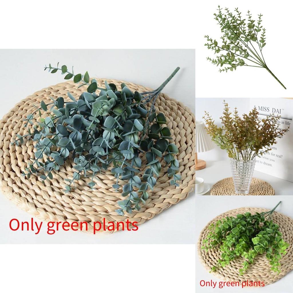 Eucalyptus Robusta Smith Greenery Artificial Plant For Home Decor And Photography Props