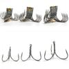 5 шт. Рыболовные снасти Тройные крючки Джиг Крючок из высокоуглеродистой стали новый Крючки с бородкой На открытом воздухе
