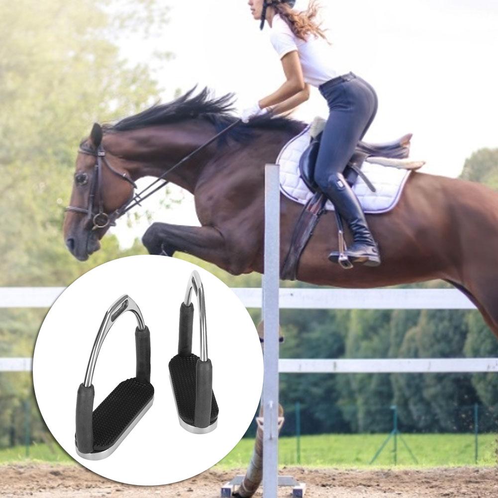 Стремена для верховой езды Седло для лошадей в стиле вестерн Подковы для лошадей в стиле вестерн с мягкой подкладкой