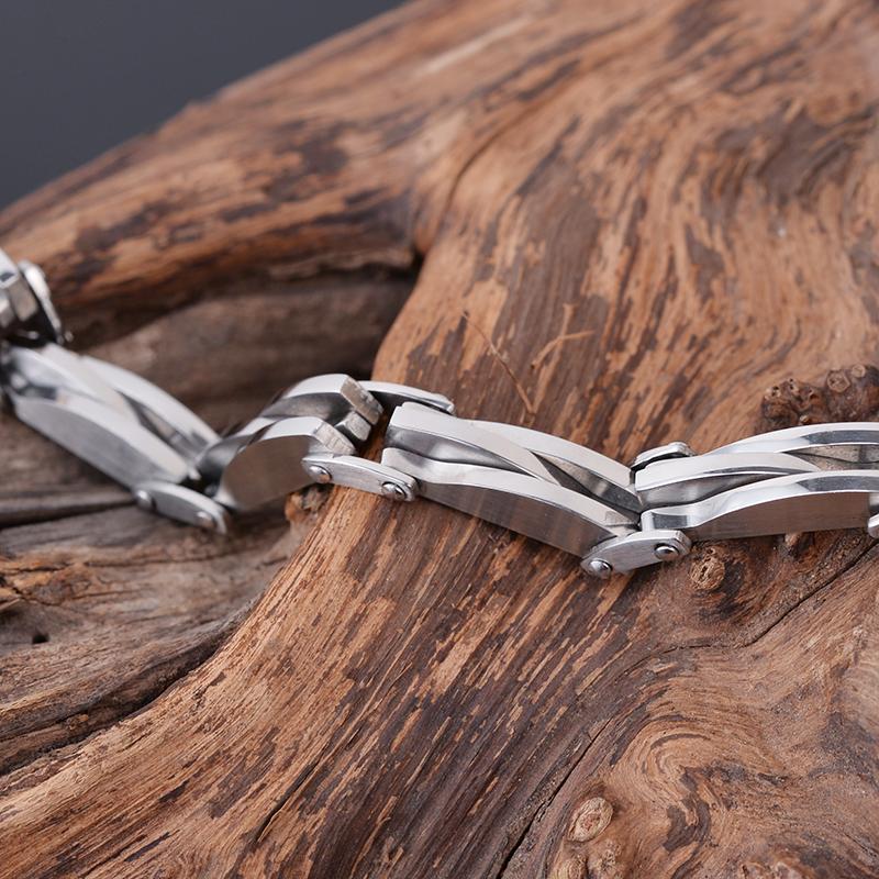 Ювелирные изделия в подарок для него, золотой цвет, мужской браслет из нержавеющей стали, мужской крутой браслет на руку, 11 мм, мужские браслеты и браслеты, манненская повязка