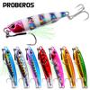 Lure Bait Submerged Long Throw Lure Iron Plate Luminous Lead Fish with Three Hooks Simulated Metal Sea Fishing Slow Swing Bait