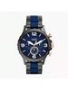 Мужские часы Nate Chronograph с синим циферблатом, модель: JR1494