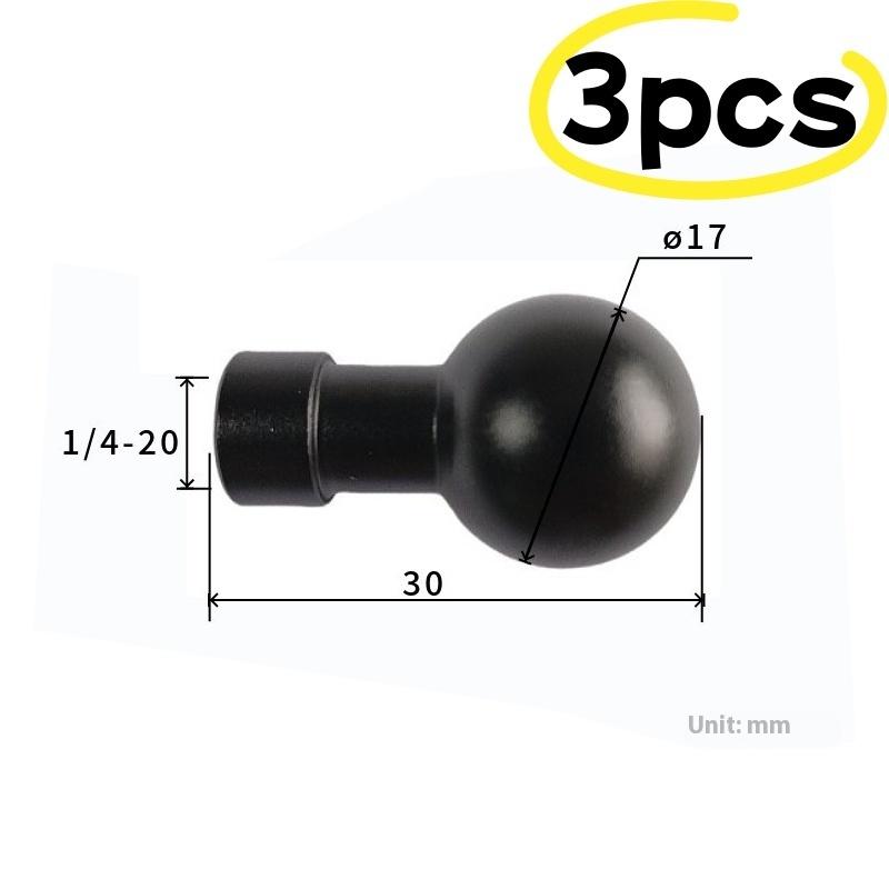 1/3 шт. Для 13 12 Insta360 Action 5Pro Pocket 3 Держатель Разъем Соединитель Руки Подставка для Телефона 17 мм Шаровая Головка Адаптер Крепление 1/4" Винт