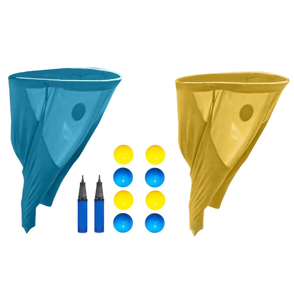 Granny Pants Field Family Reunion Game with 4 Bouncy Balls Outdoor Games Set with Oversized Pants for Outside Backyard Field Day