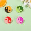 Unique Heart Shaped Alloy Brooch Stylish Fashionable Enamel Badge For Unisex Wear