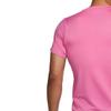 Nike Футболки Мужские Темно-розовые С круглым вырезом Умеренные DD8317-684