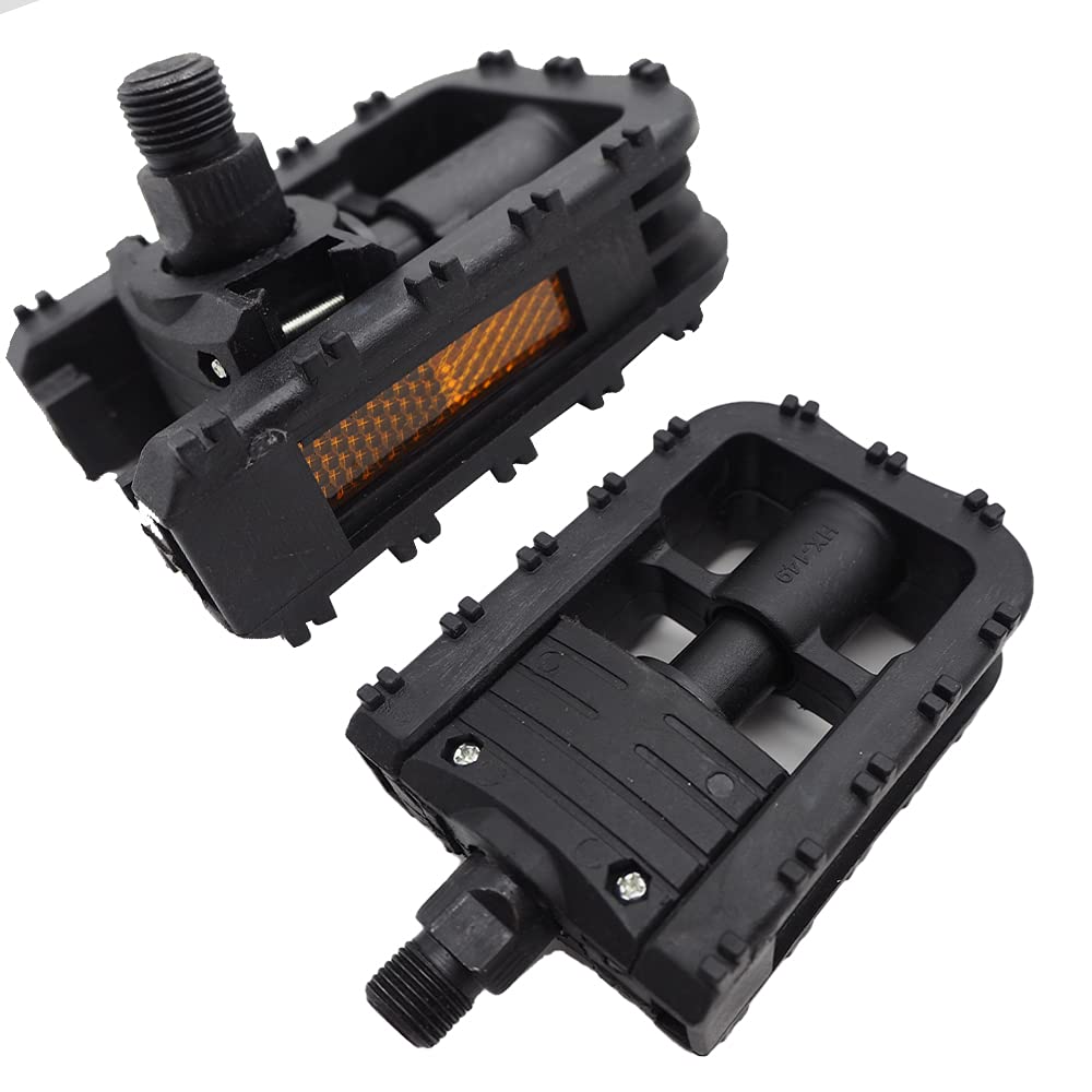ISSHOUDOU Folding Pedals Black