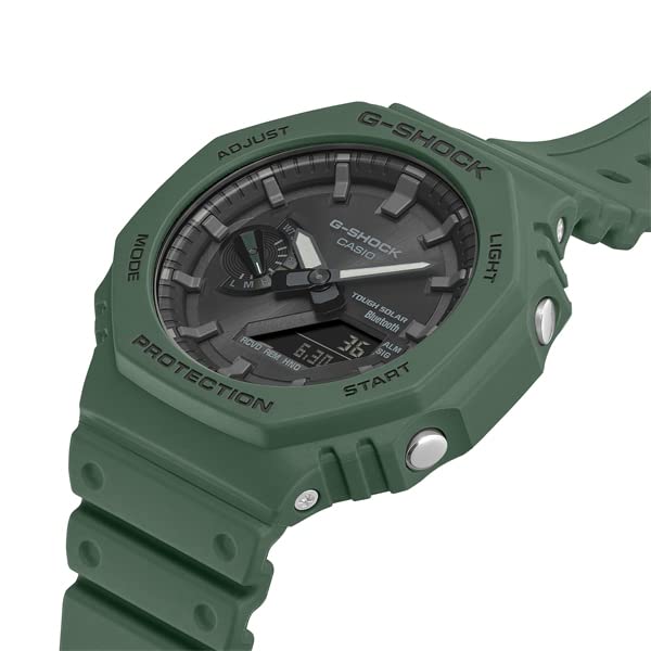 Casio Oak Smartphone Link Casio CASIO Limited Solar Watch Green Black Reimported Overseas Model G-SHOCK G-Shock Ana-Digi GA-B2100-3A [Товар]