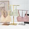 Stainless Steel Bag Show Shelf Gold Silver Height Adjustable Wallet Holder Stand Metal Display Risers Silk Scarf/Headband Hanger