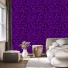 Purple Animal Skin Wallpaper, Purple, Plum, and Black, 50x1000