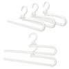 Kojima Magic-designed Pants Hangers [Shinko Hanger Official] Recommended Storage: 5-Piece Connectable Trouser Hanger Set | Pants Hangers, Pants Hanger