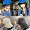 Sunscreen Embroidered Baseball Cap Sport Lightweight Duck Tongue Hat Small Face Design Versatile Style Sun Shading Hat Outdoor