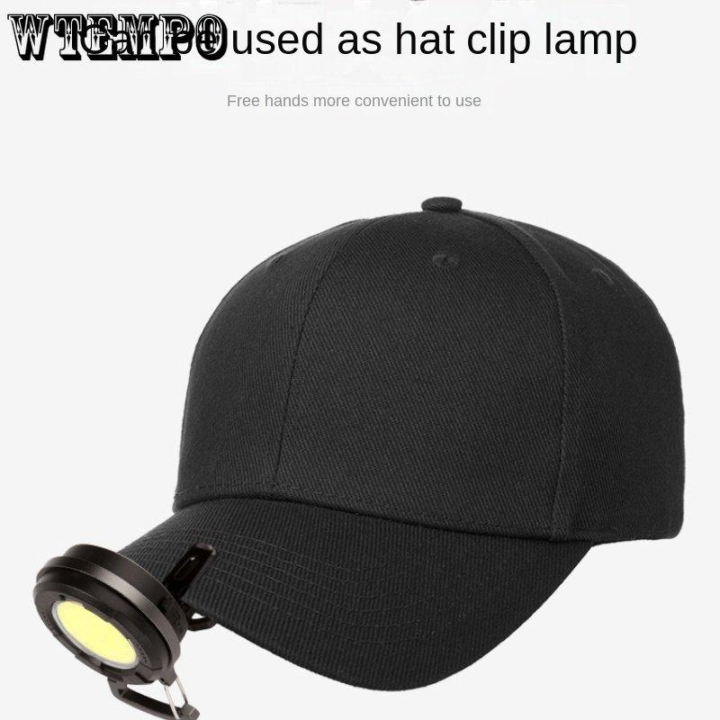 Мини-фонарик с брелоком, походный фонарь с пряжкой, портативный рабочий фонарь с зажимом для кепки, мощный фонарь для кемпинга