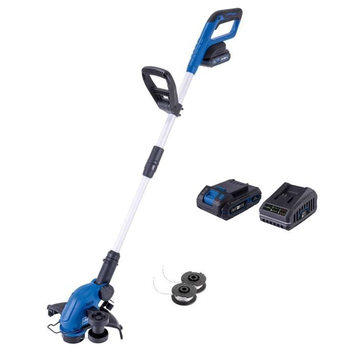 Coupe-bordure sans fil 2 en 1 SCHEPPACH - C-LT300-X - Set S - Batterie 2Ah 20V IXES + chargeur